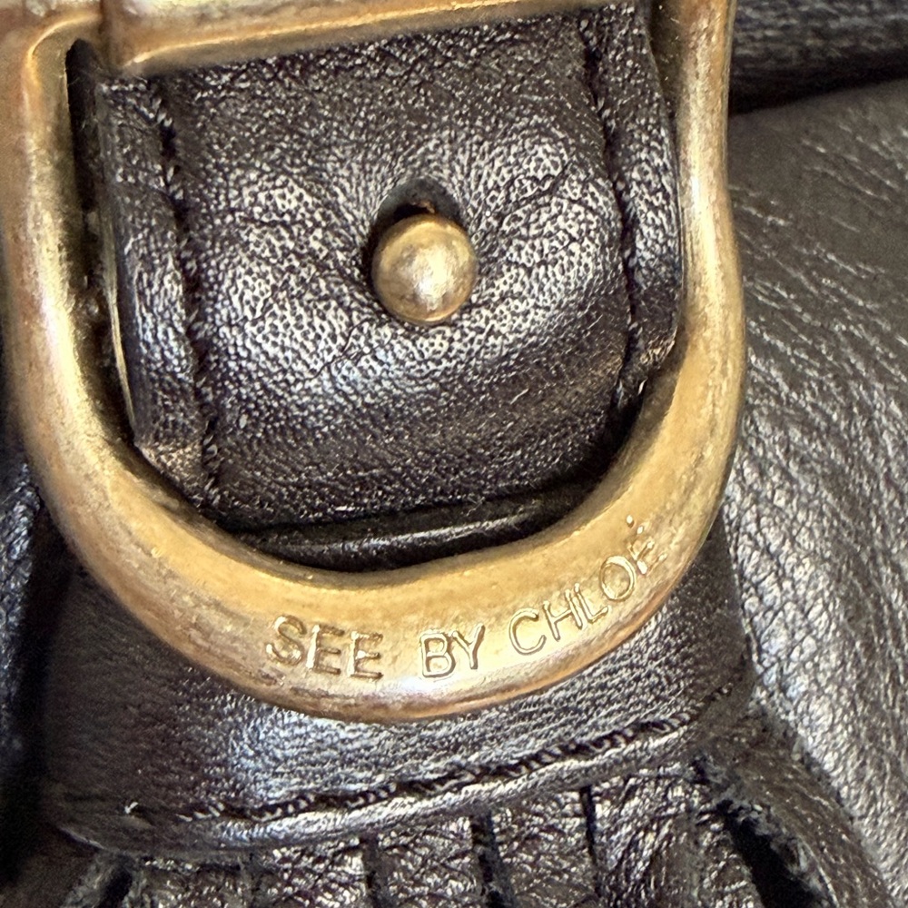 See by Chloé Black Leather Tote - Picture 5 of 13